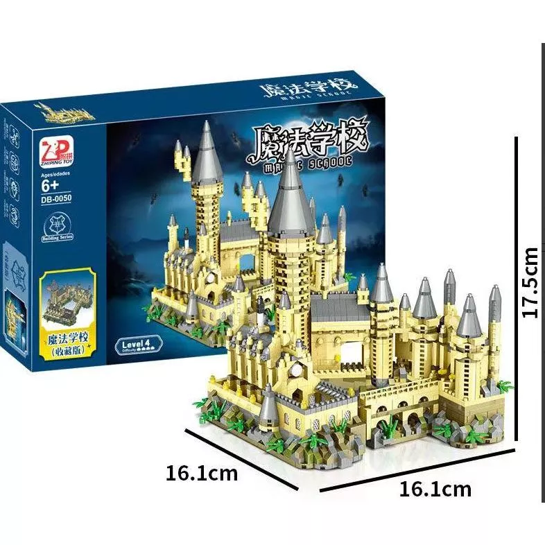 Castelo de Hogwarts LEGO - Caixa e Produto